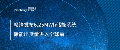 ESIE2025圓滿(mǎn)收官！贛鋒全新6.25MWh儲(chǔ)能系統(tǒng)成焦點(diǎn)，儲(chǔ)能出貨量進(jìn)入全球前十